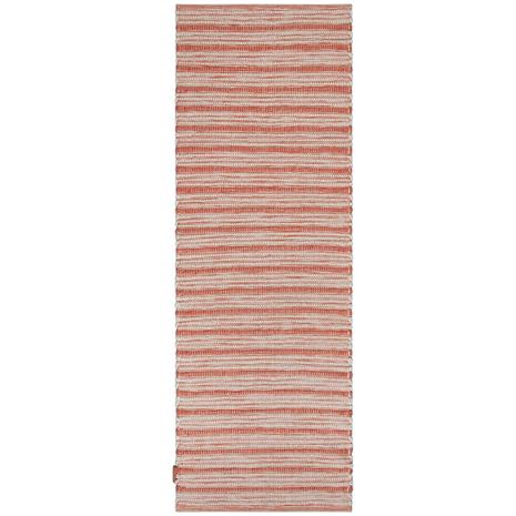 Formgatan Stripe matto 70x200 cm Burnt orange
