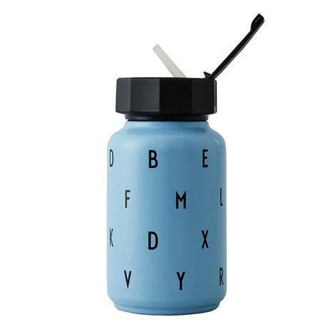 Design Letters Thermo Bottle Kids, Blue