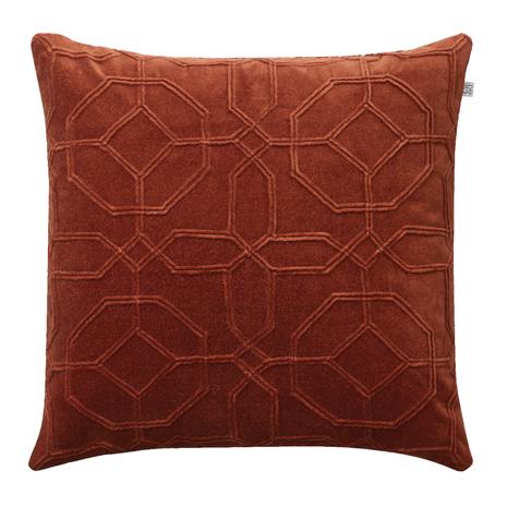 Chhatwal & Jonsson Nandi Cushion Cover 50x50 cm, Rust – kuva 5/8