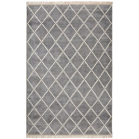 Chhatwal & Jonsson Kochi Rug 230x320 cm, Grey/White