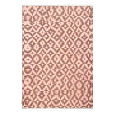 Formgatan Diamond matto 170x230 cm Burnt orange
