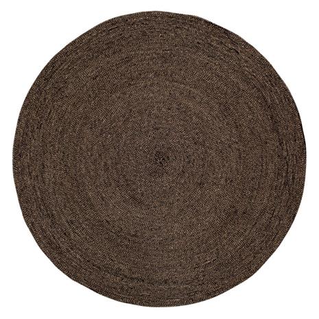 Dixie Ella Rug 125 cm, Black/Natural