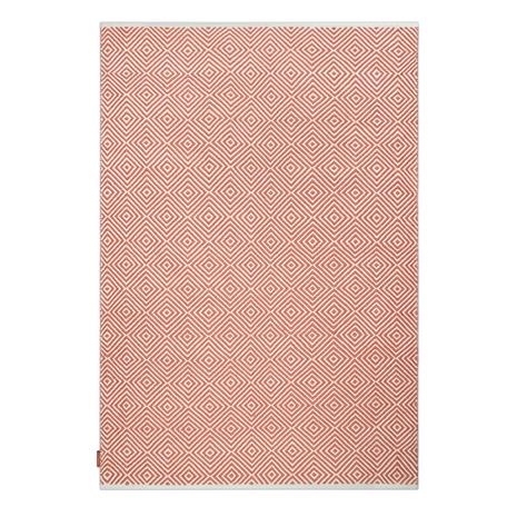Formgatan Diamond matto 140x200 cm Burnt orange