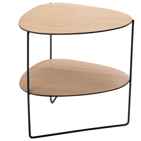 LIND DNA Curve Double sivupöytä Tammi