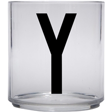 Design Letters Kids Personal Drinking Glass, Y