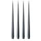 ester & erik Taper Candles Lacquer 32 cm 4-pack, Dark Grey – kuva 6