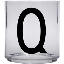 Design Letters Kids Personal Drinking Glass, Q