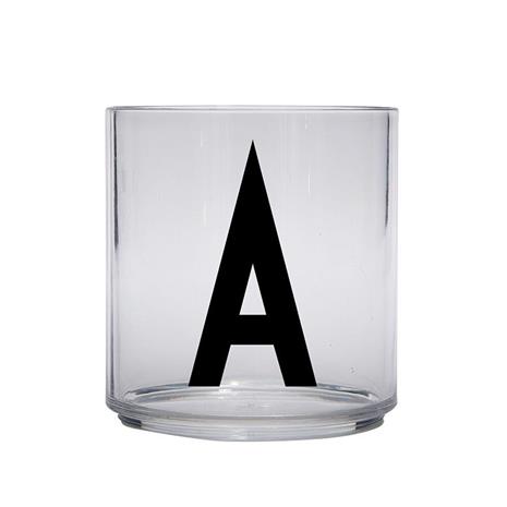Design Letters Kids Personal Drinking Glass, A