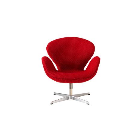 Fritz Hansen Svanen miniature Punainen