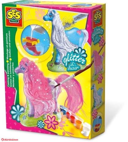 SES plaster casting-horse with Mane