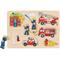 Goki Bubble Puzzle Fire Department Wood – kuva 4