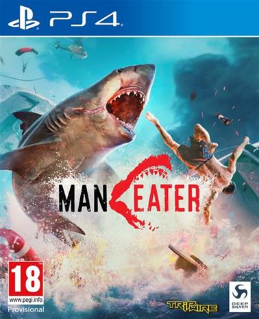 Maneater, PS4 -peli