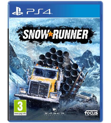 SnowRunner: A MudRunner Game, PS4 -peli