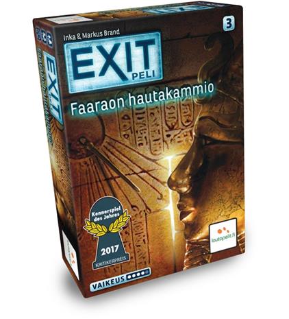 EXIT: Peli - Faaraon Hautakammio LAUTA