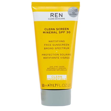 REN - Clean Screen Mineral Mattifying Sunscreen SPF30 50 ml
