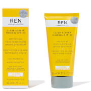 REN - Clean Screen Mineral Mattifying Sunscreen SPF30 50 ml