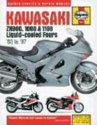 Kawasaki Zx900, 1000 and 1100 Liquid-Cooled Fours Service and Repair Manual (John Haynes), kirja