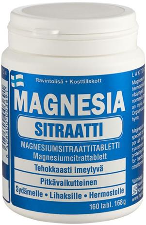 Hankintatukku Magnesia Sitraatti