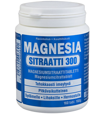 Hankintatukku Magnesia Sitraatti