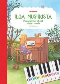 Iloa musiikista : pianonsoiton alkeet värien avulla (Terhi Knopman), kirja