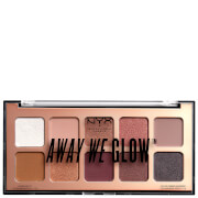 NYX Professional Makeup Away We Glow Shadow Palette Lovebeam