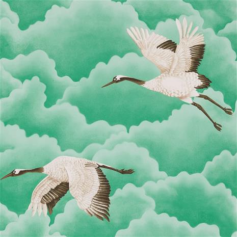 Cranes In Flight - HGAT111233 Tapetti – kuva 1/8