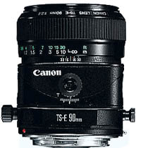 Canon TS-E 90mm f/2.8 L , objektiivi – kuva 2/8