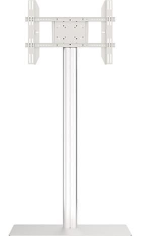 MB DISPLAY STAND 180 W. FLOORBASE SINGLE SILVER – kuva 1/8