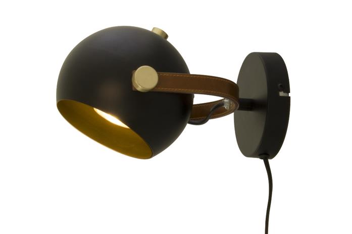 ScanLamps Seinävalaisin BOW , musta
