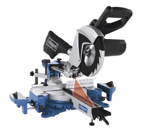 Scheppach HM216 2000W, katkaisu- ja jiirisaha – kuva 5/8