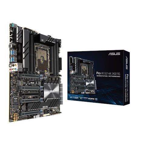 Asus Pro WS C621-64L SAGE/10G, emolevy – kuva 1/8