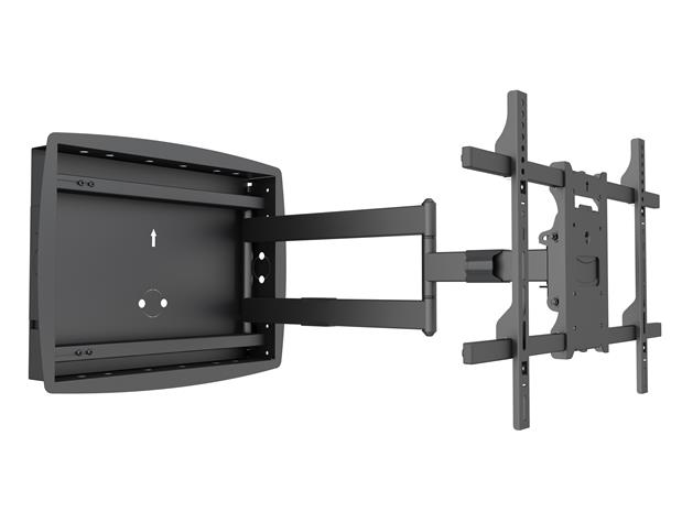 Multibrackets M Recessed Full Motion Flexarm, tv-seinäteline 32-80", max 45 kg