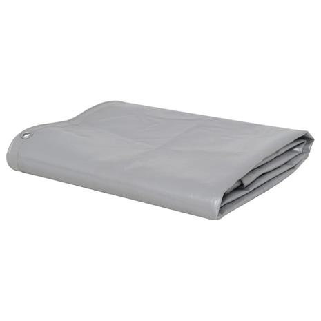 vidaXL Pressu 650 g/mÂ² 1,5x6 m harmaa