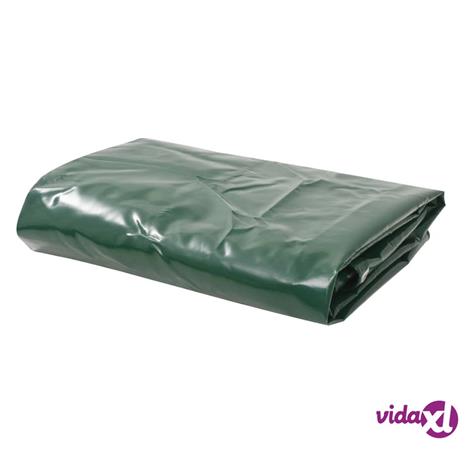 vidaXL Pressu 650 g/mÂ² 6x8 m vihreä