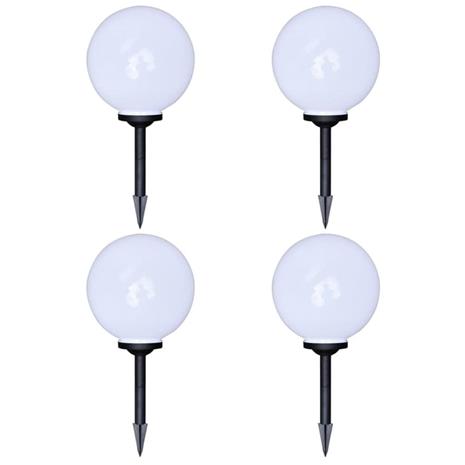 vidaXL Ulkolamput polulle 4 kpl LED 30 cm maapiikillä