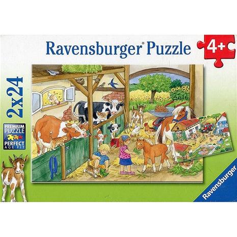 Ravensburger Merry Farm life 2 x 24st.