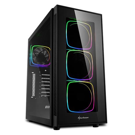 Sharkoon TG6 RGB, kotelo