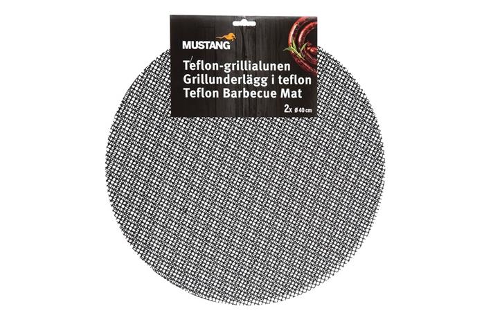 Mustang Grillialunen Teflon 40 cm 2 kpl (230230)