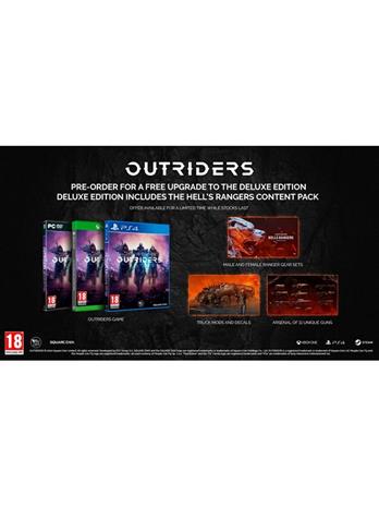 Outriders, PS4 -peli