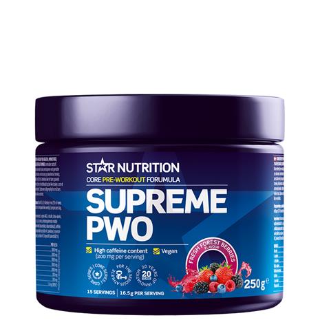 Star Nutrition Supreme PWO 250 g – kuva 1/4