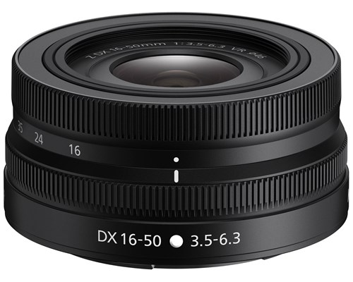 Nikon Nikkor Z DX 16-50mm f/3.5-6.3 VR, objektiivi