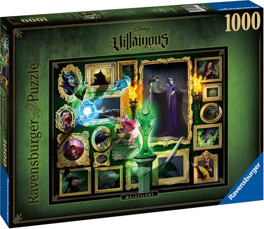 Palapeli 1000 Palaa Villainous: Malificent – kuva 2/7