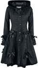 Poizen Industries - Alice Rose Coat - Pitkä talvitakki - Naiset - Musta