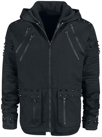 Vixxsin - Black Chrome Jacket - Talvitakki - Miehet - Musta – kuva 1/1