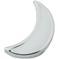 Design Letters Enamel Moon Charm Silver White – kuva 1