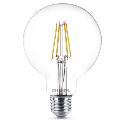 Philips E27 7 W 827 LED-globe-lamppu G95 kirkas
