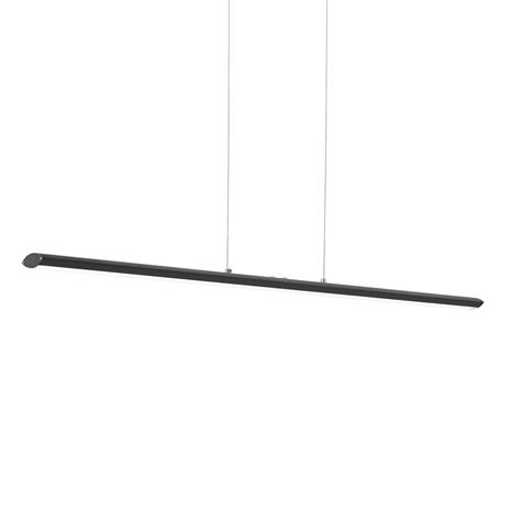 EGLO Musta LED-riippuvalaisin Pellaro, himmennettävä