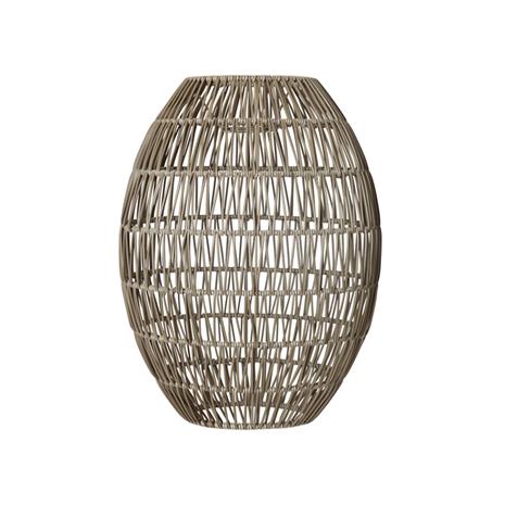 Star Trading Linde Lamp Shade, Gray beige