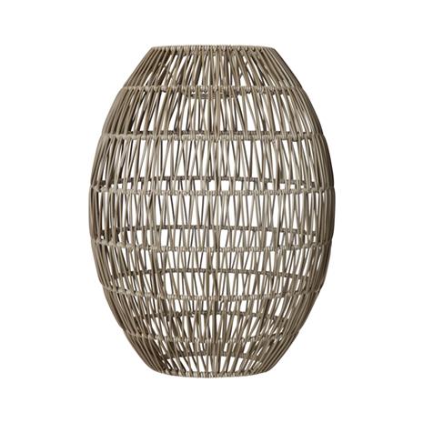Star Trading Linde Lamp Shade, Gray beige