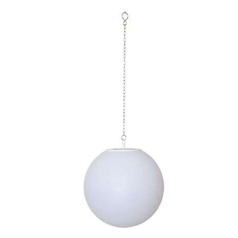 Star Trading Globy Hanging Solar Cell Globe 30 cm, White